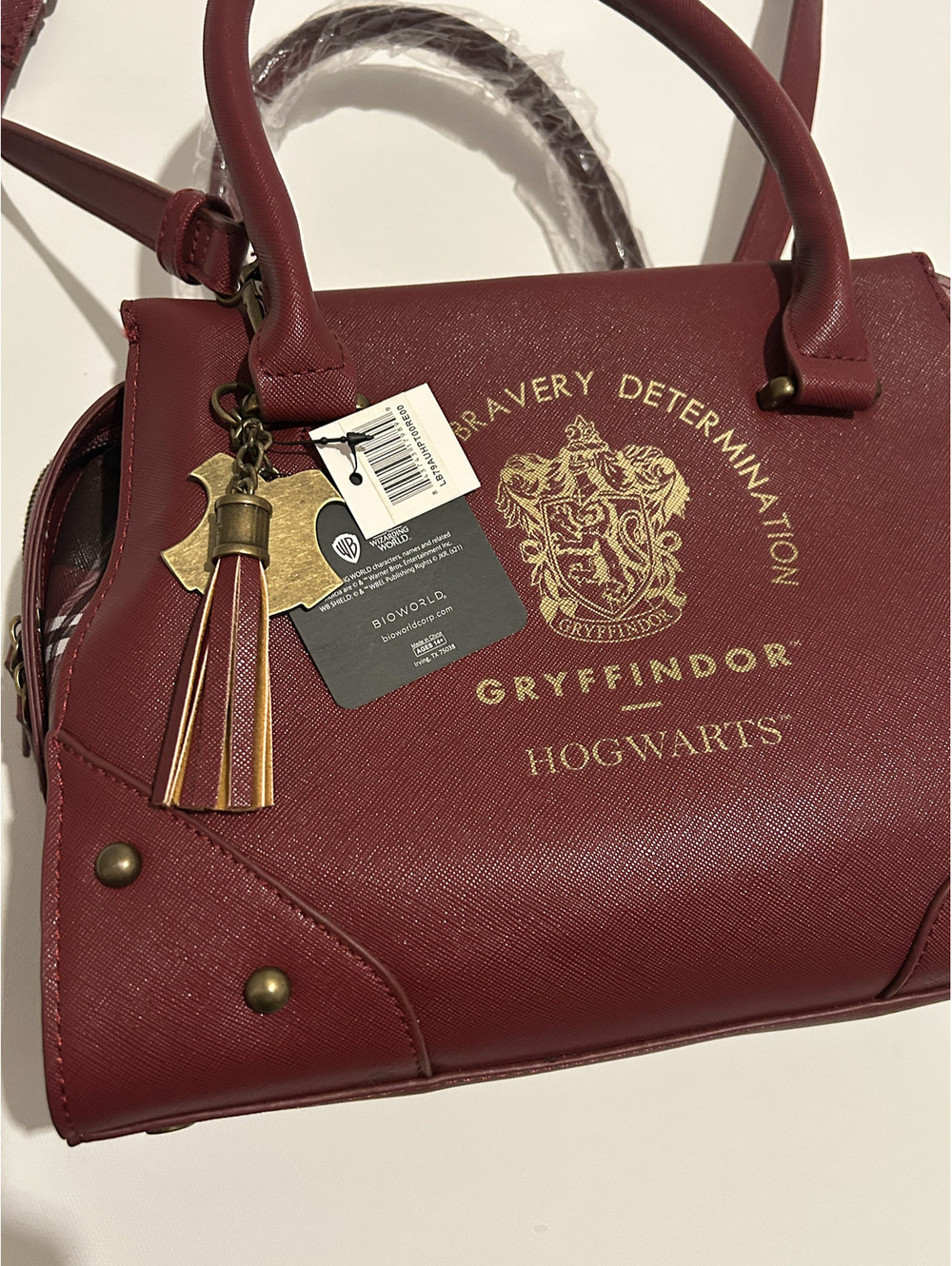 Harry Potter Purse Handbag Gryffindor House Shoulder Satchel Bag Hogwarts